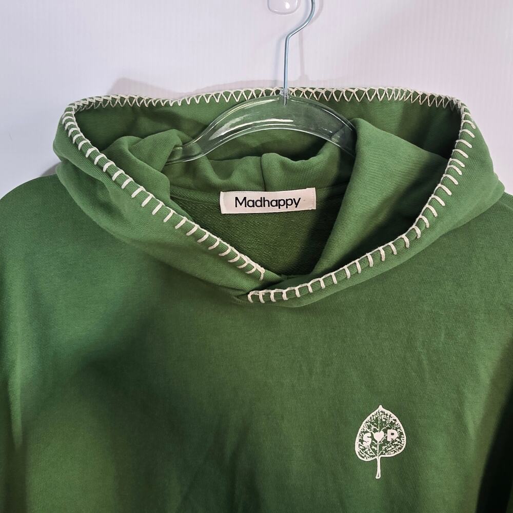 Madhappy Exclusive 2024 Aspen Green Hoodie 100% Cotton Made in USA M - Picture 4 of 10